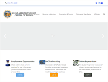 Tablet Screenshot of oacp.org